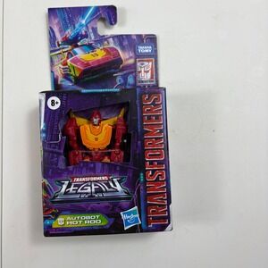 Transformers Legacy Hot Rod Core Class Autobot Action Figure Hasbro New Sealed
